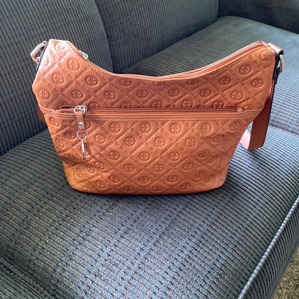 Gianni Bernini light Brown bag